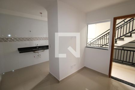 Sala / Cozinha de apartamento à venda com 1 quarto, 27m² em Vila Isolina Mazzei, São Paulo