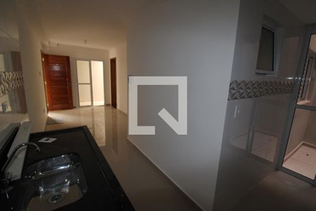 Sala / Cozinha de apartamento à venda com 2 quartos, 44m² em Vila Isolina Mazzei, São Paulo