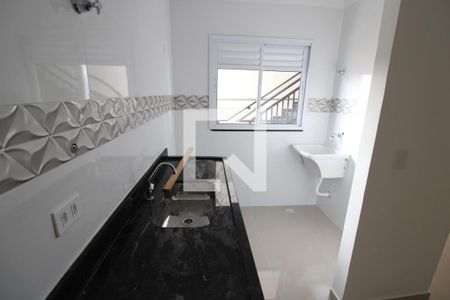 Sala / Cozinha / Área de Serviço de apartamento à venda com 1 quarto, 26m² em Vila Isolina Mazzei, São Paulo