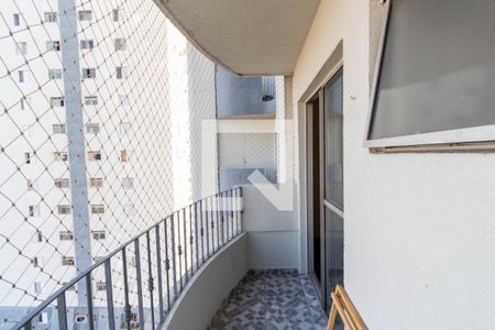 Varanda da Sala de apartamento à venda com 1 quarto, 45m² em Vila Londrina, São Paulo
