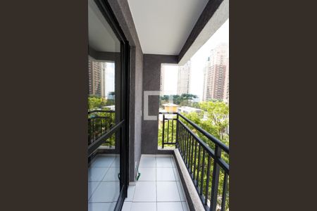 Varanda da Sala de apartamento para alugar com 2 quartos, 39m² em Jardim Panorama, São Paulo
