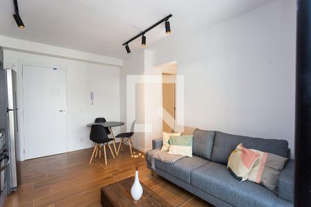 sala / cozinha de apartamento para alugar com 2 quartos, 39m² em Jardim Panorama, São Paulo