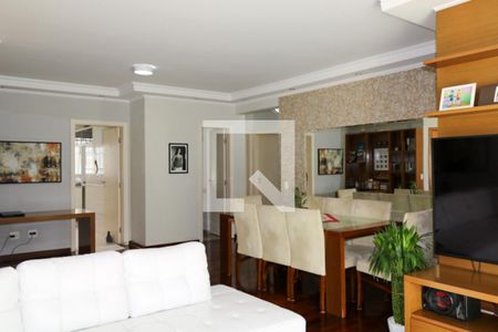 Sala de apartamento para alugar com 4 quartos, 143m² em Barcelona, São Caetano do Sul