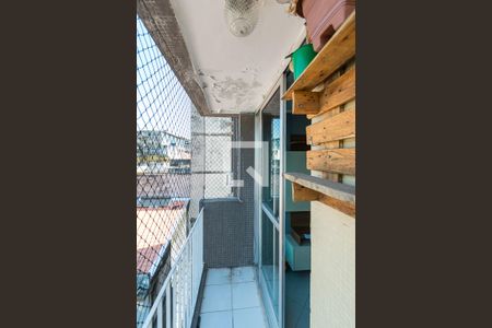 Varanda da Sala de apartamento à venda com 2 quartos, 60m² em Olaria, Rio de Janeiro