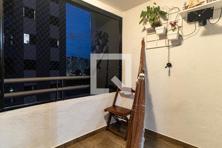Varanda da Sala de apartamento à venda com 3 quartos, 71m² em Jardim Santa Cruz (sacomã), São Paulo