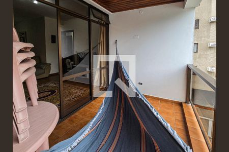 sacada de apartamento para alugar com 2 quartos, 85m² em Jardim Vitoria, Guarujá