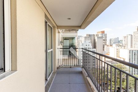 Varanda de apartamento à venda com 1 quarto, 41m² em Santa Efigênia, São Paulo