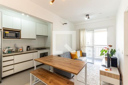 Sala de apartamento à venda com 1 quarto, 41m² em Santa Efigênia, São Paulo