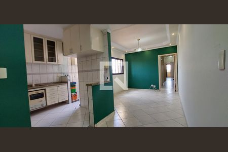 Sala de apartamento à venda com 2 quartos, 84m² em Vila Tibiriçá, Santo André