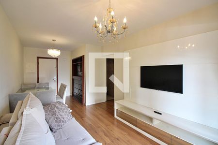 Sala  de apartamento à venda com 1 quarto, 53m² em Centro, São Bernardo do Campo