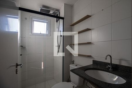 banheiro social de apartamento à venda com 2 quartos, 50m² em Sacomã, São Paulo