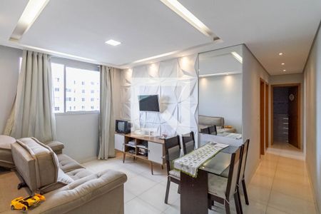 Sala  de apartamento à venda com 2 quartos, 55m² em Conjunto Helena Antipoff, Belo Horizonte