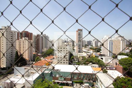 Vista de apartamento para alugar com 3 quartos, 142m² em Moema, São Paulo