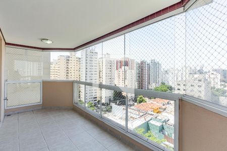 Varanda  de apartamento à venda com 3 quartos, 142m² em Moema, São Paulo