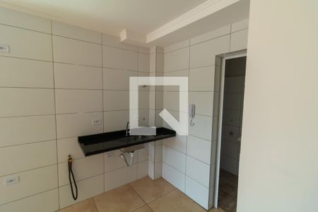 Sala/Cozinha de apartamento para alugar com 2 quartos, 48m² em Vila Guilhermina, São Paulo