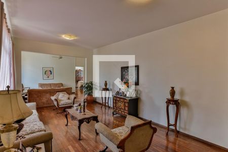 Sala de apartamento à venda com 4 quartos, 225m² em Santo Antônio, Belo Horizonte