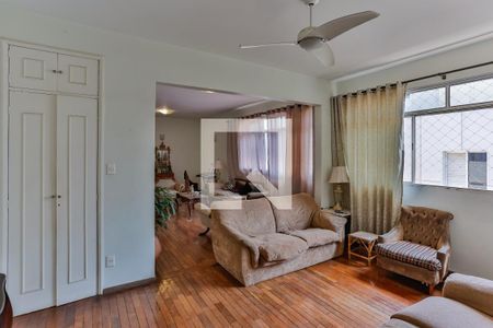 Sala de apartamento à venda com 4 quartos, 225m² em Santo Antônio, Belo Horizonte