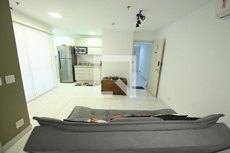 Sala de apartamento para alugar com 1 quarto, 56m² em Jardim Goiás, Goiânia