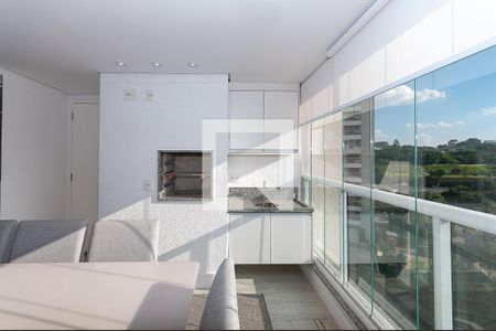 Varanda Sala de apartamento à venda com 3 quartos, 128m² em Vila Anastácio, São Paulo