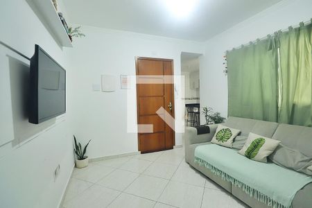 Sala de apartamento à venda com 2 quartos, 55m² em Parque Oratório, Santo André