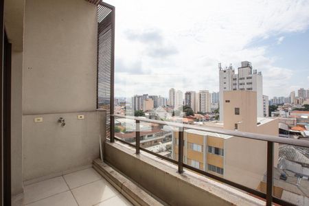 Varanda sala de apartamento à venda com 1 quarto, 47m² em Lapa, São Paulo