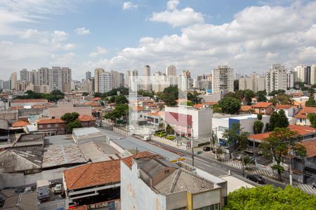 vista varanda de apartamento à venda com 1 quarto, 47m² em Lapa, São Paulo