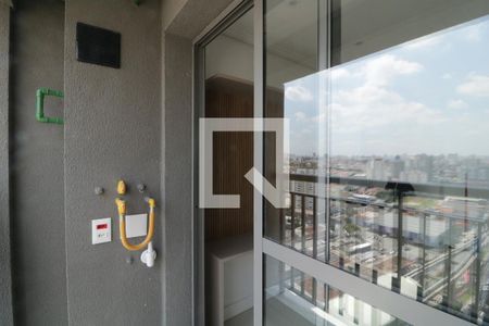 Varanda da Sala de apartamento à venda com 1 quarto, 30m² em Jardim Independência (são Paulo), São Paulo