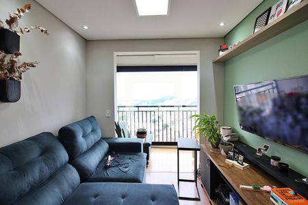 Sala de apartamento à venda com 1 quarto, 42m² em Jardim Olavo Bilac, São Bernardo do Campo