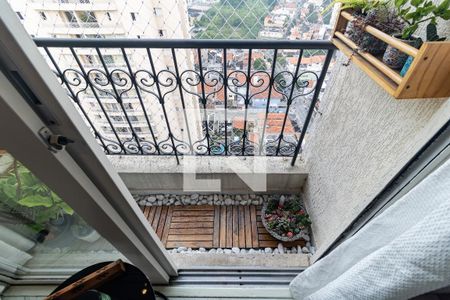 Varanda da Sala de apartamento à venda com 2 quartos, 50m² em Vila Vera, São Paulo