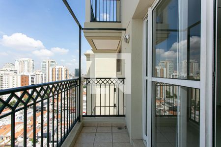 Varanda da Sala de apartamento para alugar com 2 quartos, 75m² em Vila Gomes Cardim, São Paulo