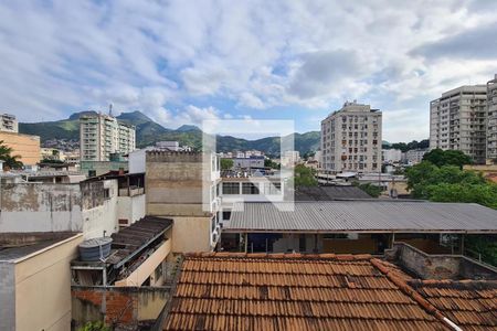 Sala vista  de apartamento à venda com 2 quartos, 80m² em Méier, Rio de Janeiro