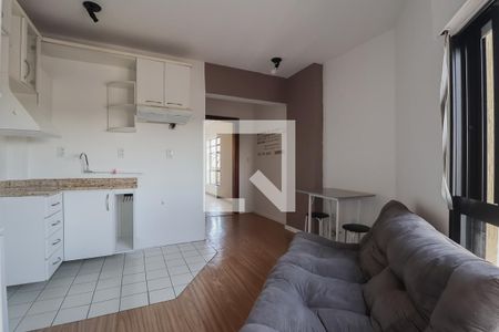 Sala de apartamento para alugar com 1 quarto, 30m² em Centro, São Leopoldo