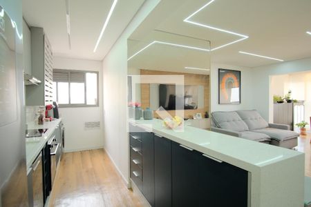 Cozinha e Área de Serviço de apartamento à venda com 2 quartos, 82m² em Vila Zilda, São Paulo