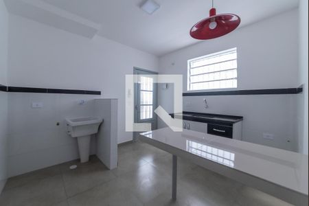 Cozinha - Lavanderia Integrada Studio de kitnet/studio para alugar com 1 quarto, 25m² em Vila Guarani (zona Sul), São Paulo