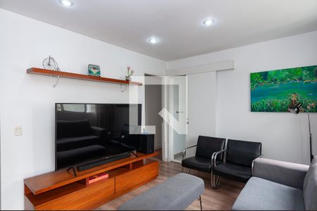 Sala de apartamento à venda com 1 quarto, 66m² em Vila Anastácio, São Paulo