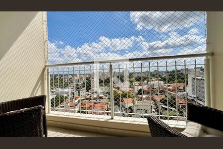varanda sala de apartamento para alugar com 3 quartos, 70m² em Paquetá, Belo Horizonte