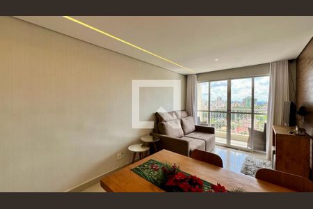 sala de apartamento à venda com 3 quartos, 70m² em Paquetá, Belo Horizonte