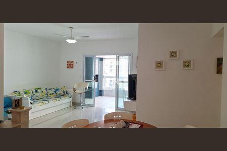 Sala de apartamento para alugar com 2 quartos, 91m² em Canto do Forte, Praia Grande