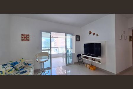 Sala de apartamento para alugar com 2 quartos, 91m² em Canto do Forte, Praia Grande
