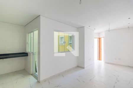 Sala de apartamento à venda com 2 quartos, 52m² em Vila Curuçá, Santo André