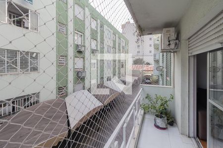 Varanda da sala  de apartamento à venda com 3 quartos, 92m² em Centro, São Leopoldo