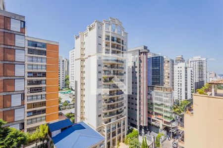 Vista da Sala de apartamento à venda com 2 quartos, 94m² em Jardim Paulista, São Paulo