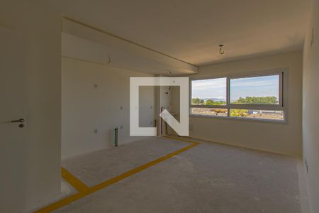 Sala de apartamento à venda com 2 quartos, 54m² em Centro, Canoas
