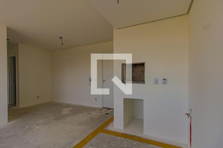 Detalhe da sala de apartamento à venda com 2 quartos, 54m² em Centro, Canoas