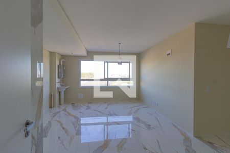 Sala/Cozinha de apartamento à venda com 2 quartos, 54m² em Centro, Canoas