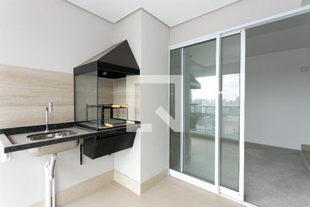 Varanda gourmet de apartamento à venda com 2 quartos, 66m² em Vila Azevedo, São Paulo