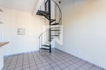 Sala  de apartamento para alugar com 1 quarto, 51m² em Centro, Ribeirão Preto