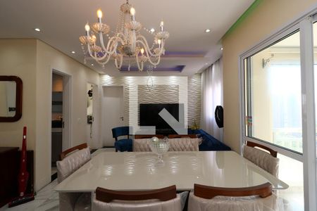 Sala de apartamento para alugar com 2 quartos, 67m² em Vila Homero Thon, Santo André