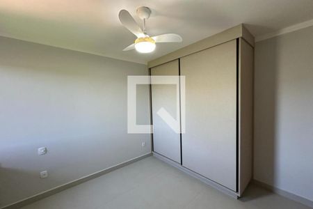 Dormitório Suíte  de apartamento para alugar com 1 quarto, 45m² em Yy, Ribeirão Preto