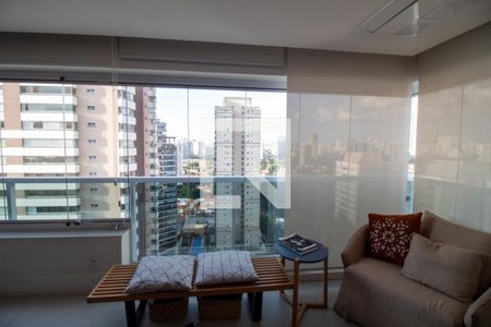 Varanda Gourmet de apartamento à venda com 3 quartos, 165m² em Vila Gertrudes, São Paulo